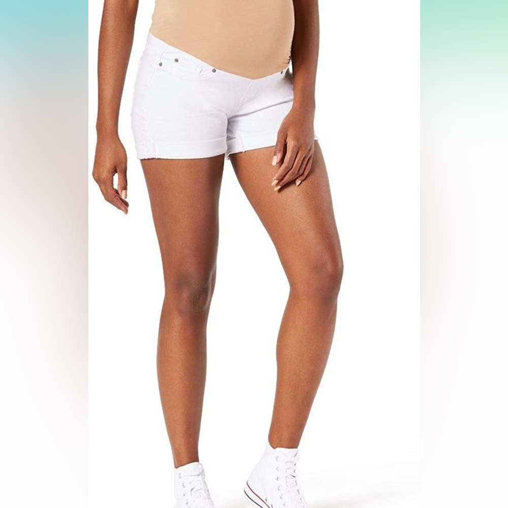 Signature by Levi Strauss Women's White Shorts
